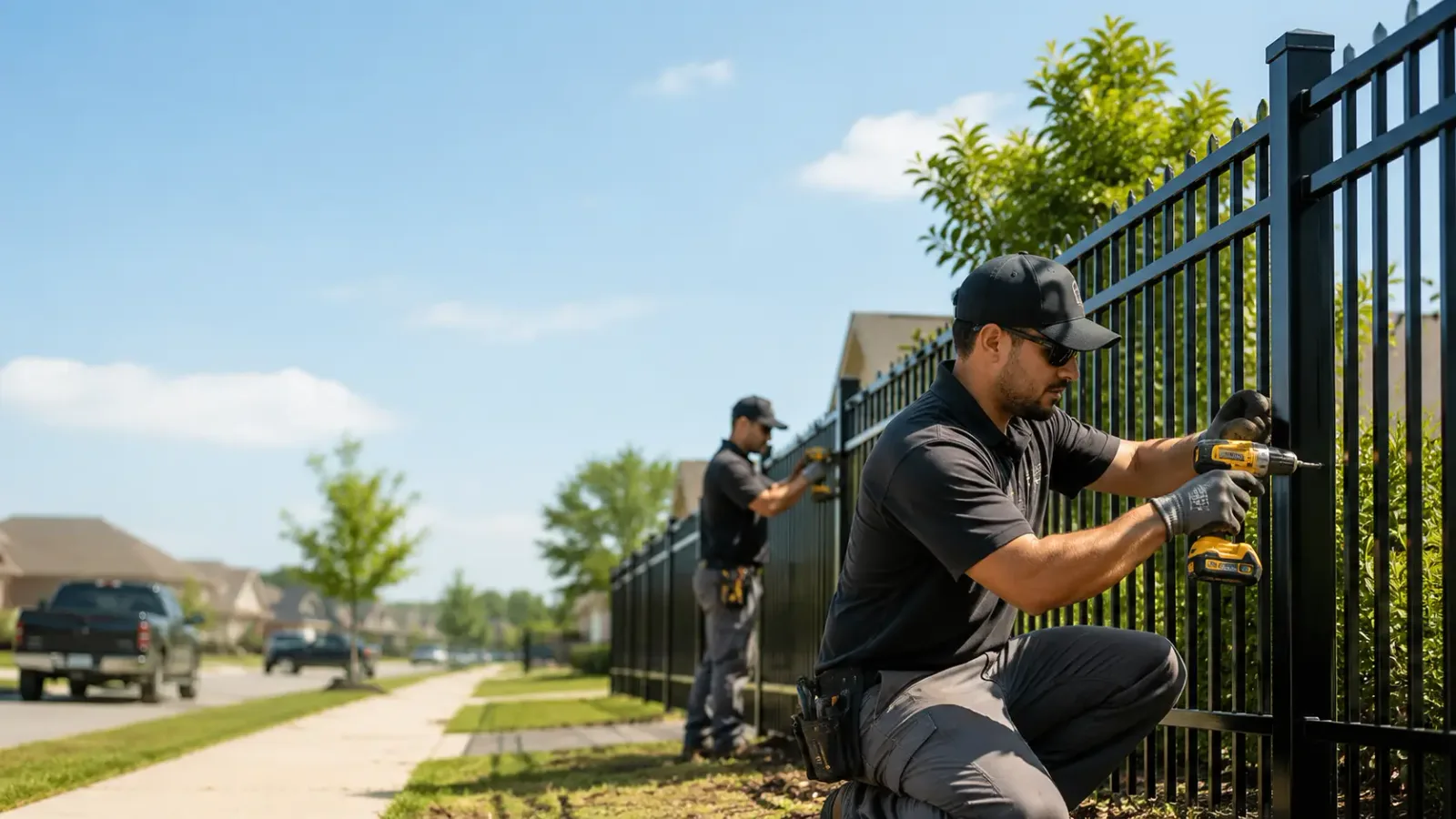 Metal Fence Installation in Nashua, MN